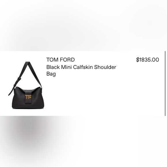 TOM FORD calf skin handbag - Picture 6 of 6